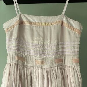 Philosophy di Alberta Ferretti Pale Lavender 100% pure silk Dress